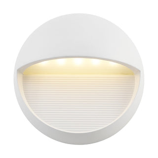 Orbe 6.25" Outdoor Metal/Glass Integrated LED Wall Sconce