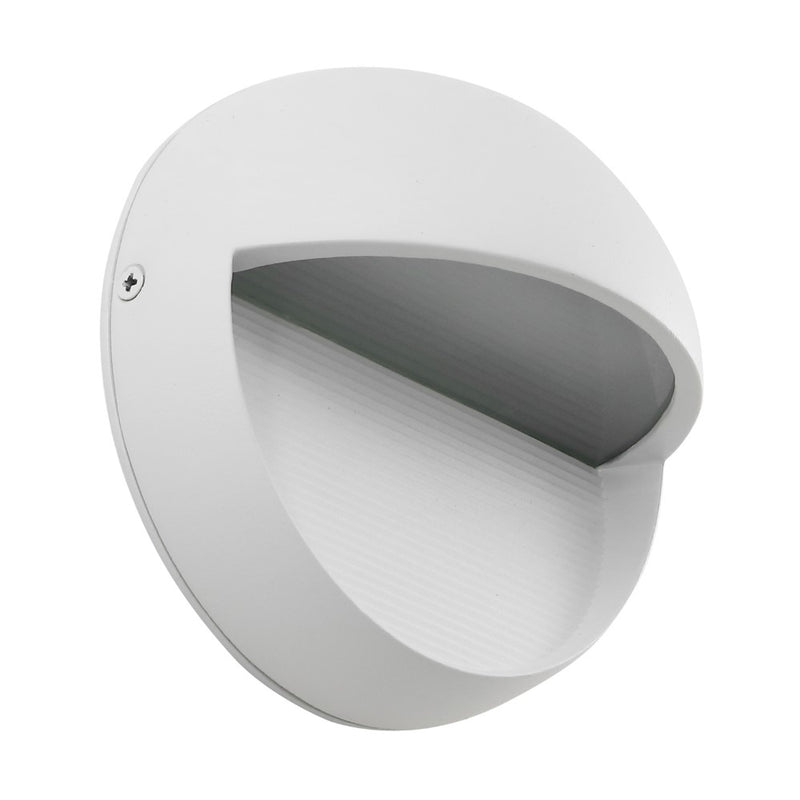 Orbe 6.25" Outdoor Metal/Glass Integrated LED Wall Sconce