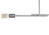 Turing 30.5" Adjustable Metal LED Linear Pendant - JONATHAN Y