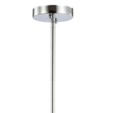 Turing 28.5" Adjustable Height Metal LED Chandelier - JONATHAN Y