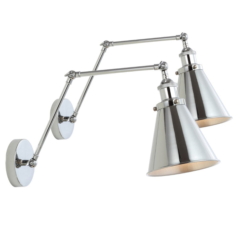 Rover 7" Adjustable Arm Metal LED Wall Sconce