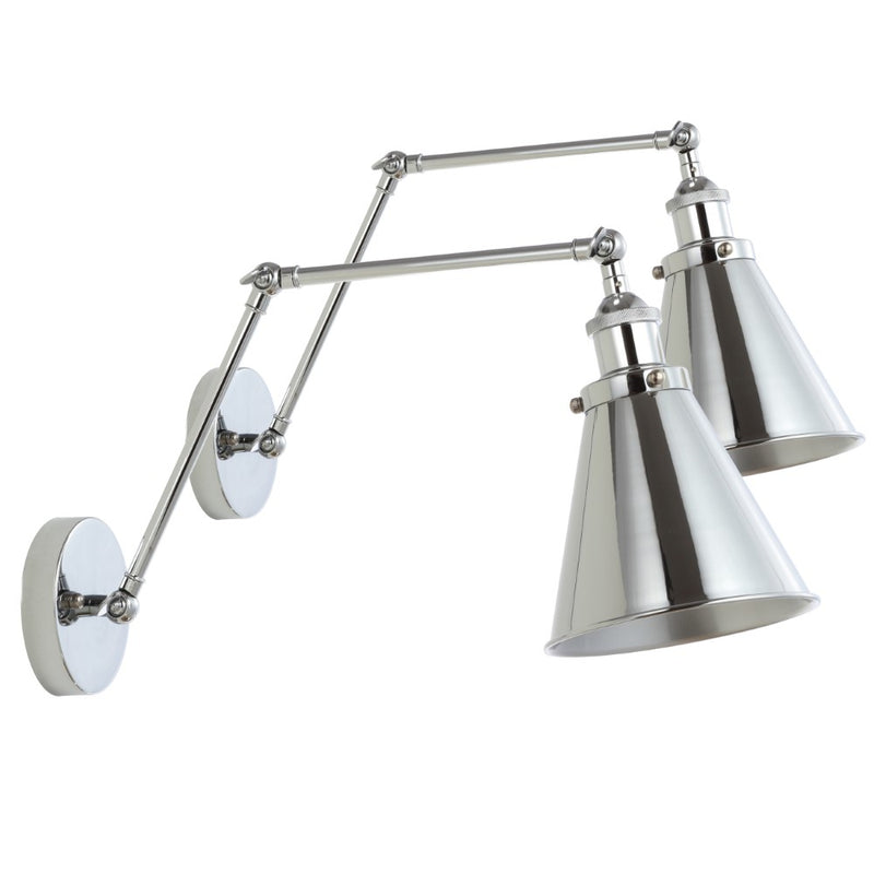 Rover 7" Adjustable Arm Metal LED Wall Sconce