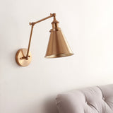 Rover 7" Adjustable Arm Metal LED Wall Sconce