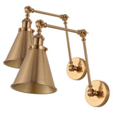 Rover 7" Adjustable Arm Metal LED Wall Sconce