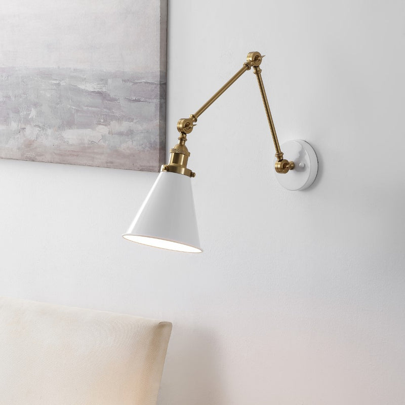 Rover 7" Adjustable Arm Metal LED Wall Sconce