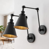 Rover 7" Adjustable Arm Metal LED Wall Sconce