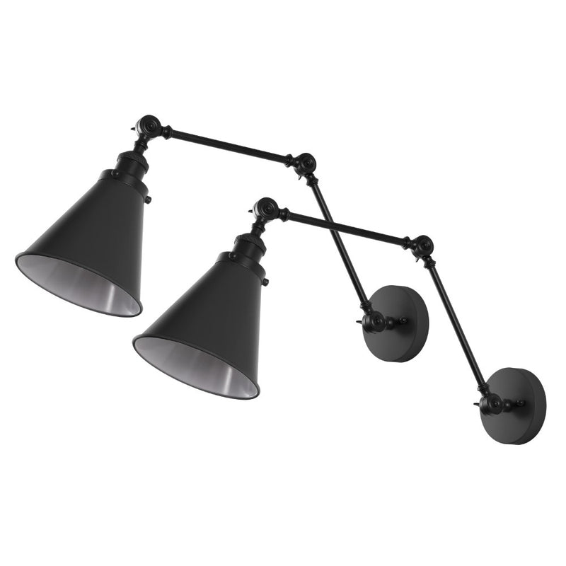 Rover 7" Adjustable Arm Metal LED Wall Sconce