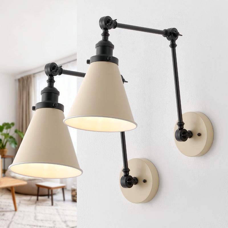 Rover 7" Adjustable Arm Metal LED Wall Sconce