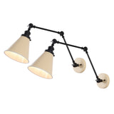 Rover 7" Adjustable Arm Metal LED Wall Sconce