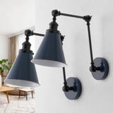 Rover 7" Adjustable Arm Metal LED Wall Sconce