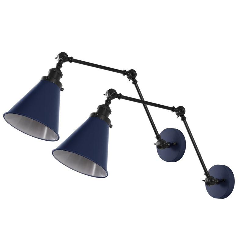 Rover 7" Adjustable Arm Metal LED Wall Sconce