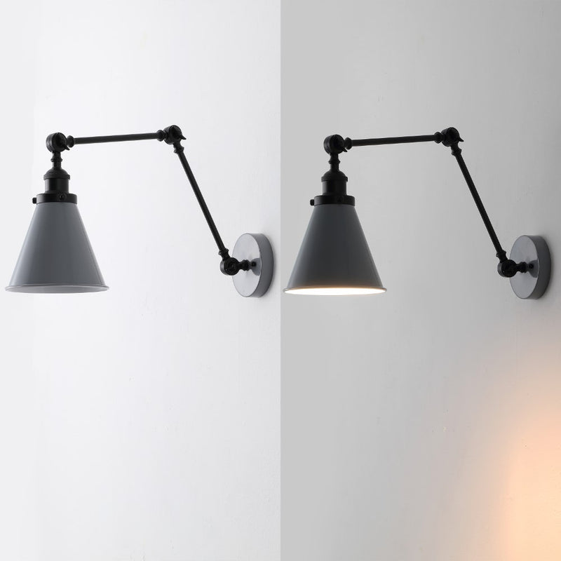 Rover 7" Adjustable Arm Metal LED Wall Sconce