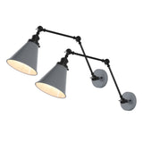 Rover 7" Adjustable Arm Metal LED Wall Sconce