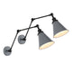 Gray/Black (Set of 2)