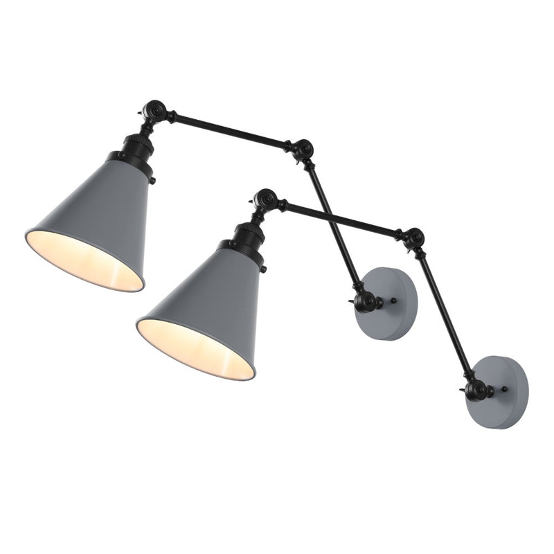 Rover 7" Adjustable Arm Metal LED Wall Sconce