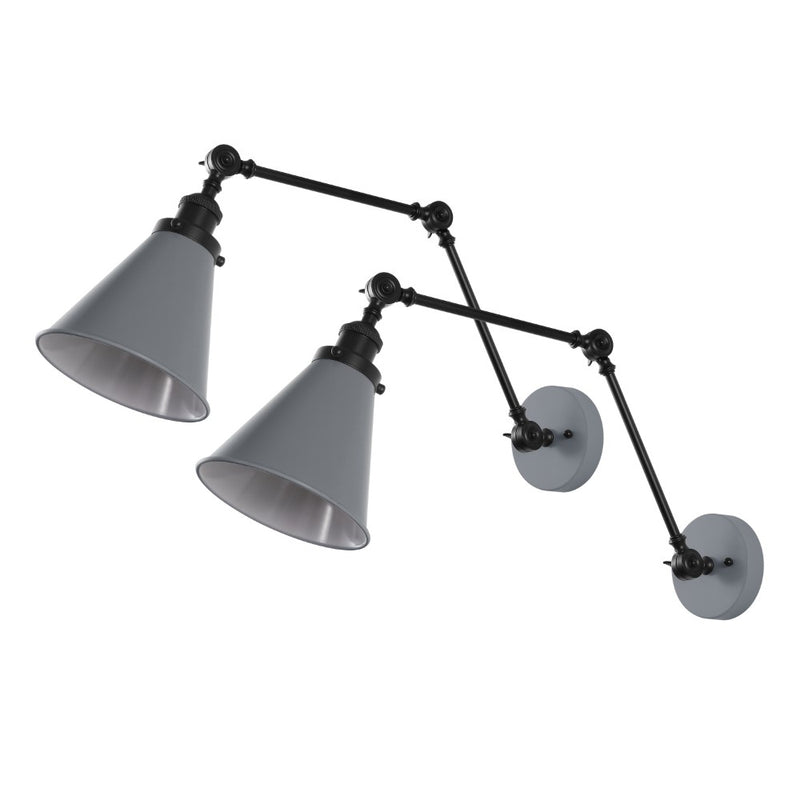 Rover 7" Adjustable Arm Metal LED Wall Sconce