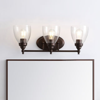 Marais Metal/Glass LED Vanity - JONATHAN Y