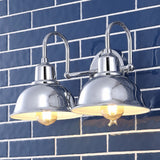 Frisco Farmhouse Industrial Iron LED Vanity - JONATHAN Y