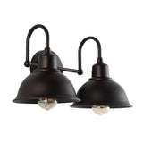 Frisco Farmhouse Industrial Iron LED Vanity - JONATHAN Y