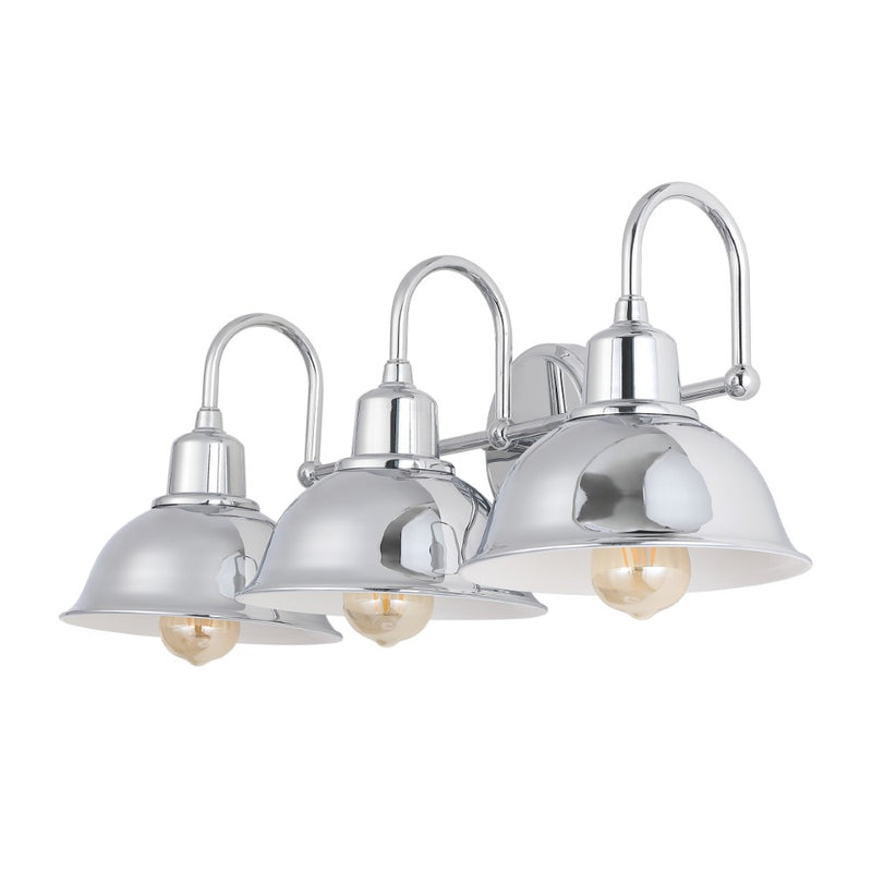 Frisco Farmhouse Industrial Iron LED Vanity