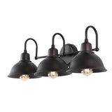 Frisco Farmhouse Industrial Iron LED Vanity