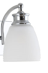 Beverly Metal/Glass Contemporary Modern LED Vanity Light - JONATHAN Y