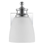 Beverly Metal/Glass Contemporary Modern LED Vanity Light - JONATHAN Y