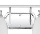 Beverly Metal/Glass Contemporary Modern LED Vanity Light - JONATHAN Y