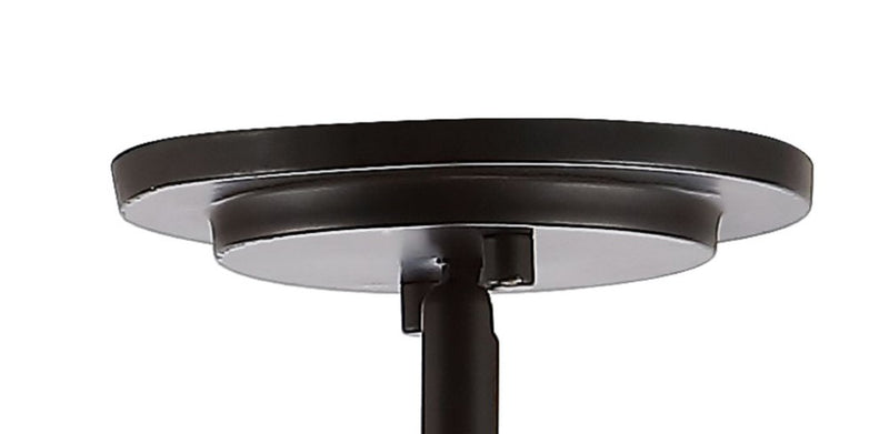 Ferme 16" Adjustable Iron Rustic Farmhouse LED Pendant - JONATHAN Y