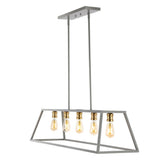 Floyd 38" Adjustable Iron Farmhouse Vintage LED Dimmable Pendant