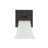 Staunton Iron/Glass Modern Cottage LED Vanity Light - JONATHAN Y