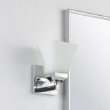 Staunton Iron/Glass Modern Cottage LED Vanity Light