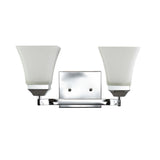 Staunton Iron/Glass Modern Cottage LED Vanity Light