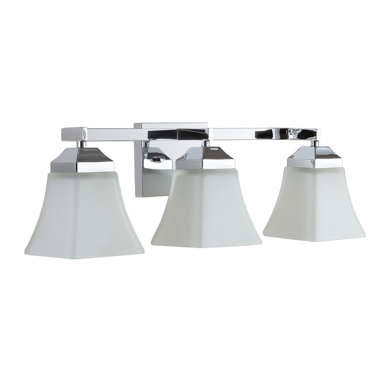 Staunton Iron/Glass Modern Cottage LED Vanity Light