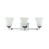 Staunton Iron/Glass Modern Cottage LED Vanity Light
