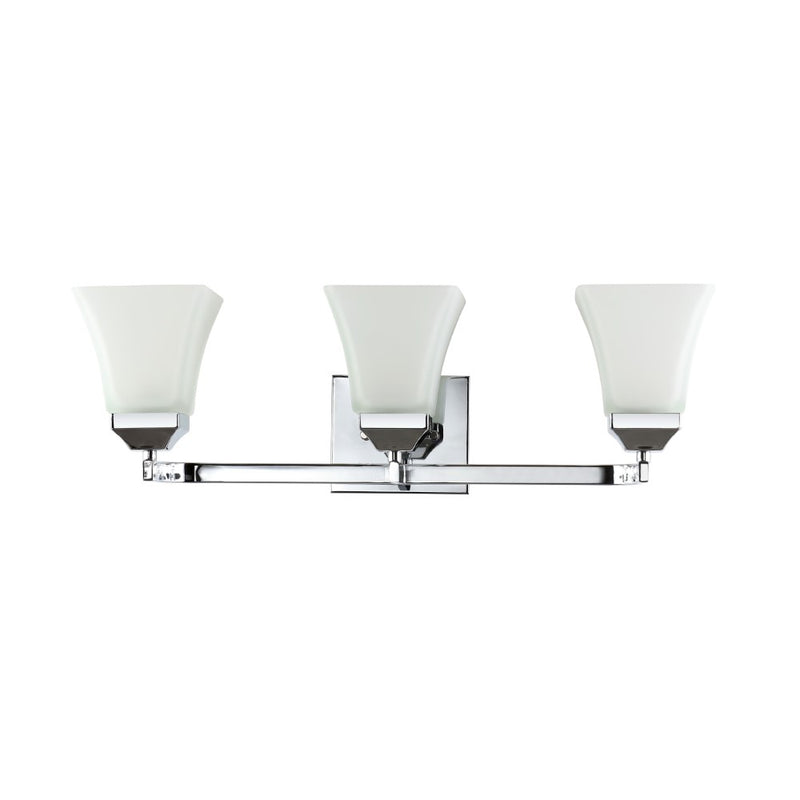 Staunton Iron/Glass Modern Cottage LED Vanity Light