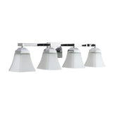 Staunton Iron/Glass Modern Cottage LED Vanity Light