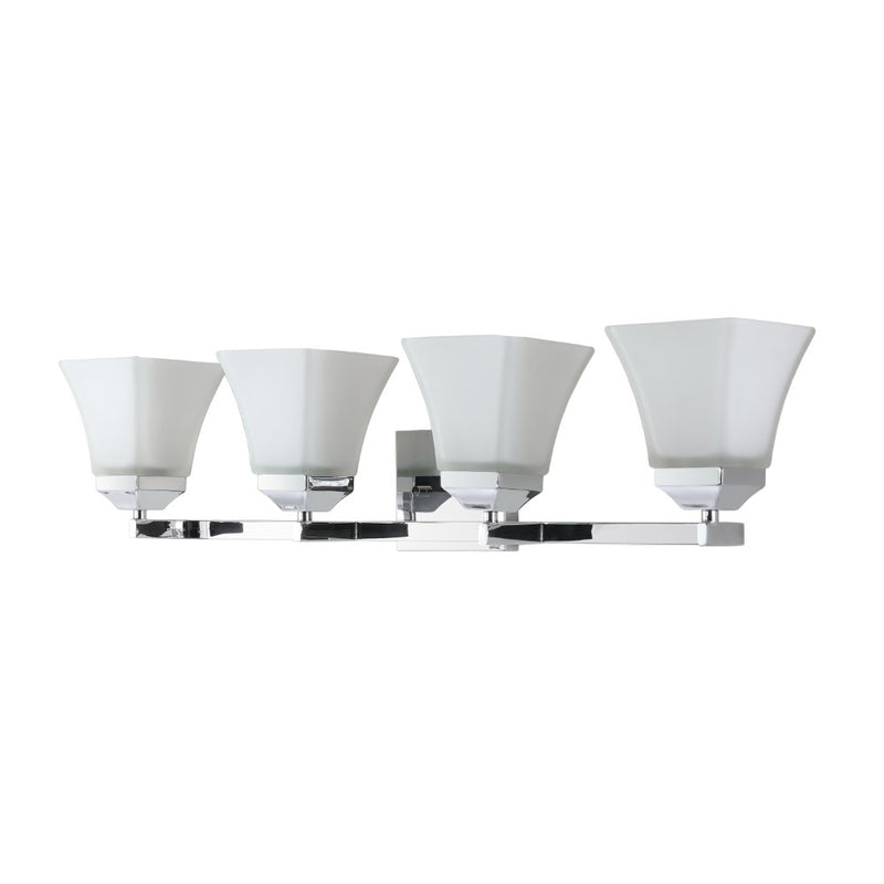 Staunton Iron/Glass Modern Cottage LED Vanity Light