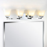 Staunton Iron/Glass Modern Cottage LED Vanity Light