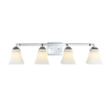 Staunton Iron/Glass Modern Cottage LED Vanity Light