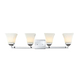 Staunton Iron/Glass Modern Cottage LED Vanity Light