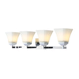 Staunton Iron/Glass Modern Cottage LED Vanity Light
