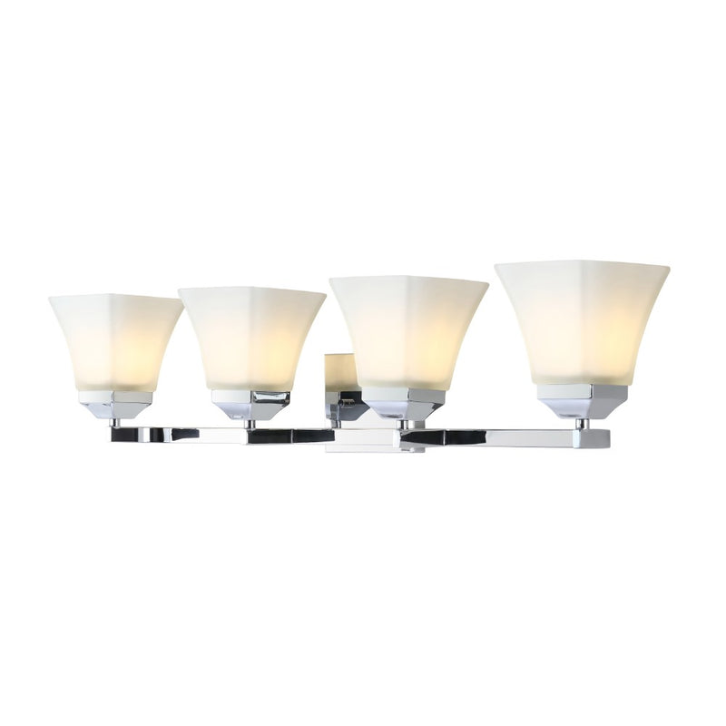 Staunton Iron/Glass Modern Cottage LED Vanity Light