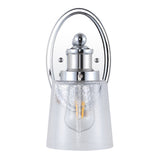 Beverly Iron/Seeded Glass Classic Cottage LED Vanity Light