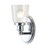 Beverly Iron/Seeded Glass Classic Cottage LED Vanity Light