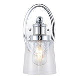 Beverly Iron/Seeded Glass Classic Cottage LED Vanity Light