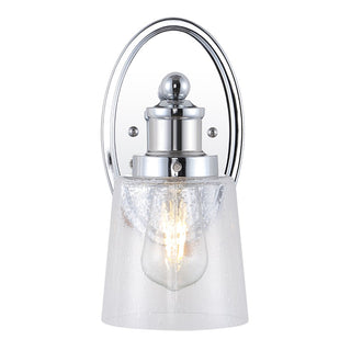 Beverly Iron/Seeded Glass Classic Cottage LED Vanity Light
