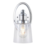 Beverly Iron/Seeded Glass Classic Cottage LED Vanity Light