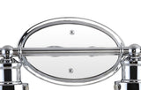 Beverly Iron/Seeded Glass Classic Cottage LED Vanity Light - JONATHAN Y