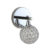 Maeve Iron/Glass Contemporary Glam LED Vanity Light - JONATHAN Y